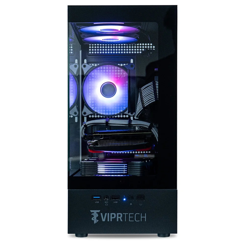 Stryker 1.0 Gaming PC - AMD Ryzen 7 (4.1Ghz), AMD RX 580 8GB, 16GB DDR4, 512GB SSD, Black