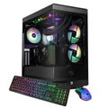 Y40 Gaming PC Desktop Computer Intel Core Ultra 7 265F CPU, NVIDIA RTX 5070 12GB GPU, 32GB DDR5 Non-Rgb 5200Mhz RAM, 1TB Nvme SSD, Windows 11 Home, Gamer Keyboard and Mouse - Y40BI7N5701