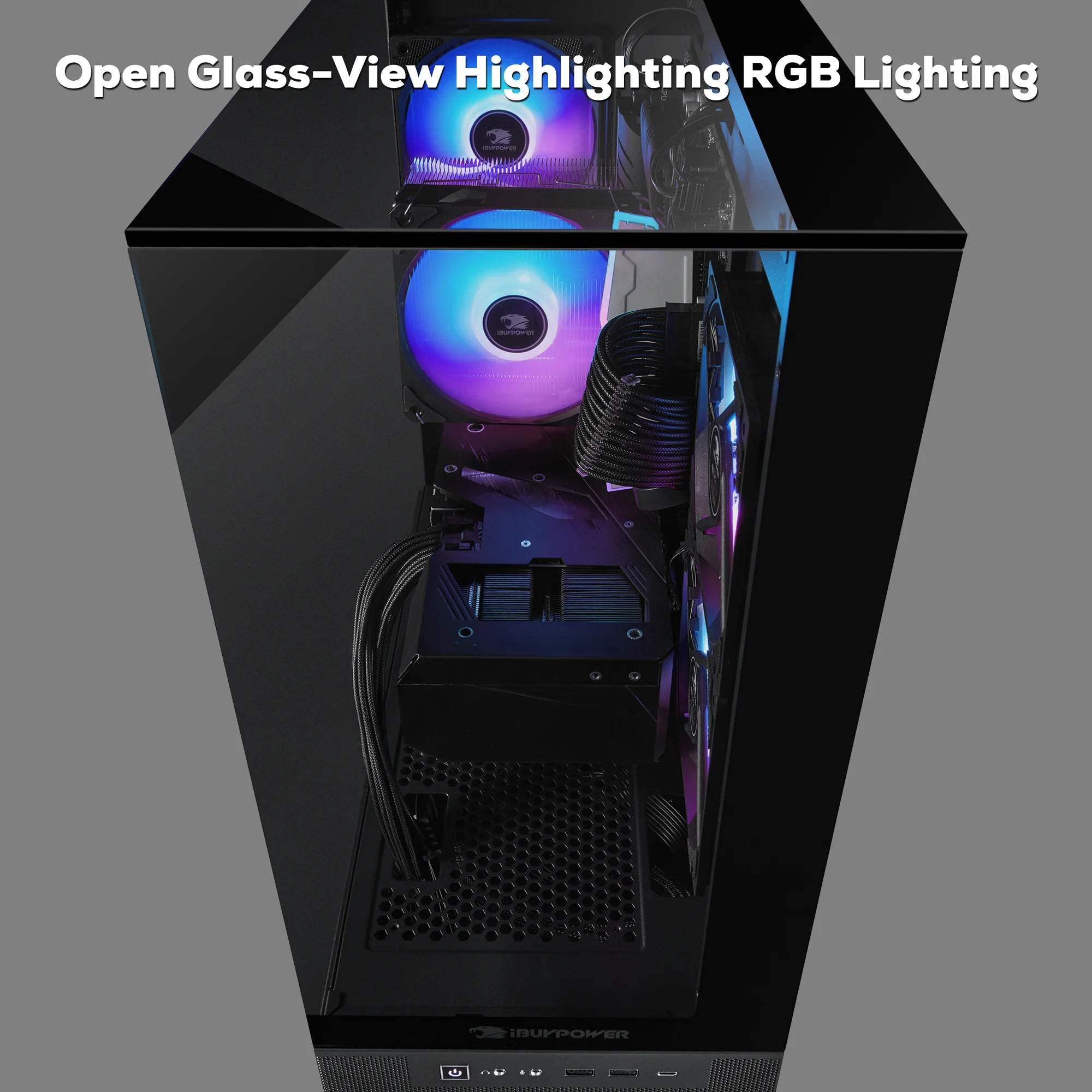 Element SE ESA7R77XT01 Gaming PC Desktop - AMD Ryzen 7 8700F, AMD Radeon RX 7700 XT 12GB, 32GB DDR5 5200Mhz RAM, 1TB Nvme SSD, Windows 11 Home