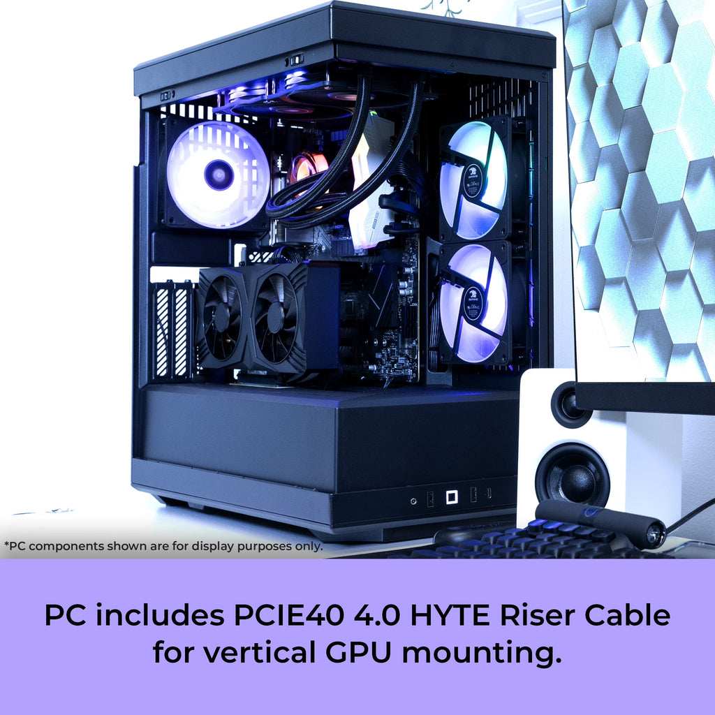 Y40 Gaming PC Desktop Computer Intel Core Ultra 7 265F CPU, NVIDIA RTX 5070 12GB GPU, 32GB DDR5 Non-Rgb 5200Mhz RAM, 1TB Nvme SSD, Windows 11 Home, Gamer Keyboard and Mouse - Y40BI7N5701