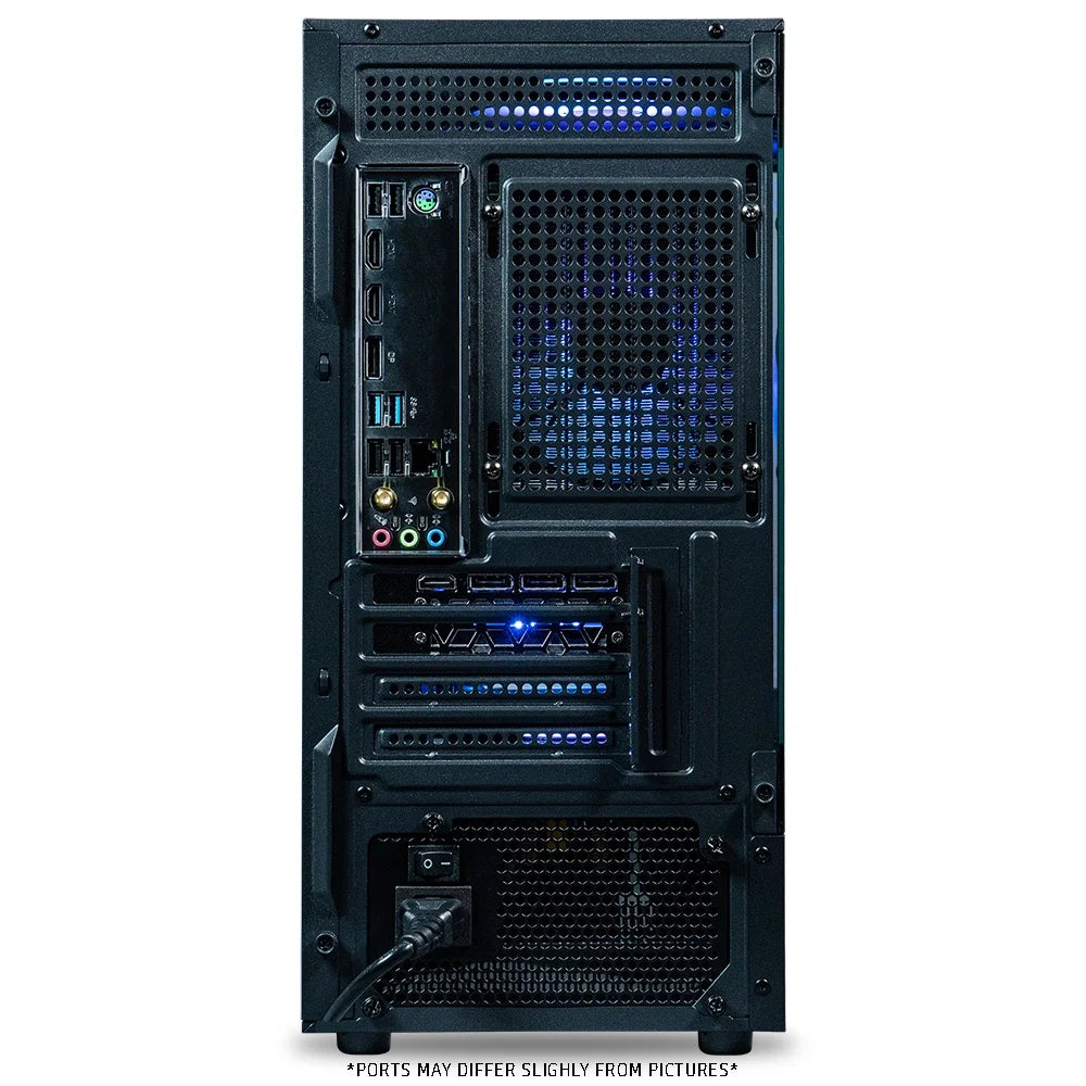 Stryker 1.0 Gaming PC - AMD Ryzen 7 (4.1Ghz), AMD RX 580 8GB, 16GB DDR4, 512GB SSD, Black
