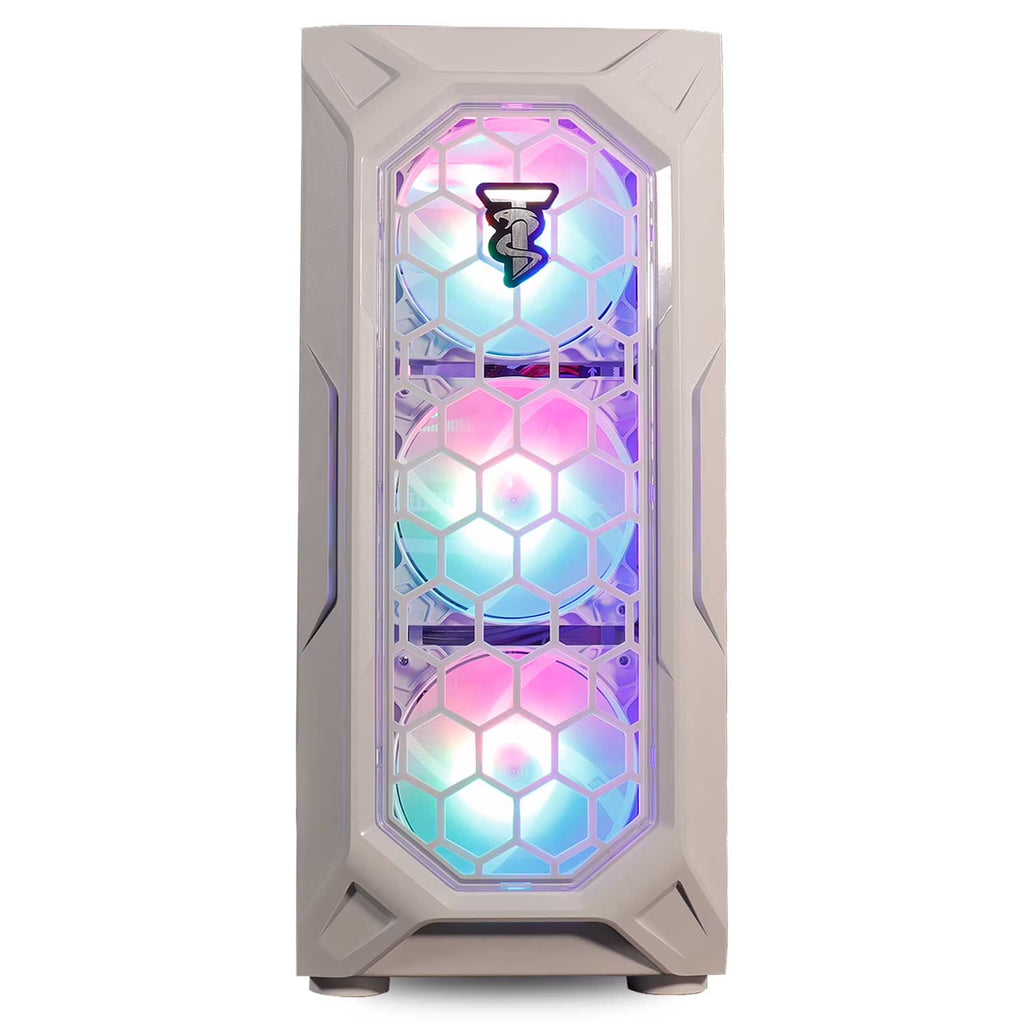 Ghost Gaming PC - AMD Ryzen 7 (4.1Ghz), RX 580 8GB, 16GB DDR4, 500GB SSD, Desktop, Prebuilt