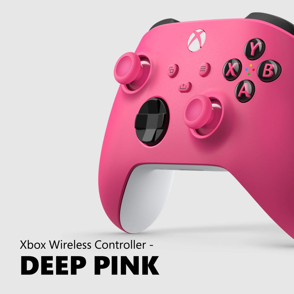 Microsoft  Wireless Controller - Deep Pink – for  Series X|S,  One, Pcs, and Cloud-Enabled Devices