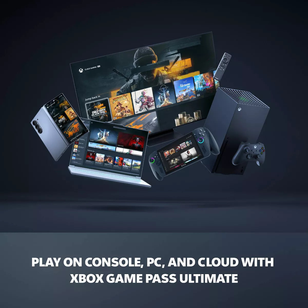 Xbox Series X : Gaming Console, 1TB SSD, Includes Xbox Wireless Controller, 4K Gaming, 120FPS - Carbon Black