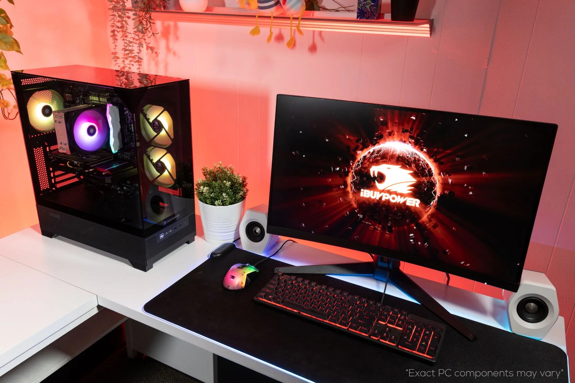 Element SE ESA7R77XT01 Gaming PC Desktop - AMD Ryzen 7 8700F, AMD Radeon RX 7700 XT 12GB, 32GB DDR5 5200Mhz RAM, 1TB Nvme SSD, Windows 11 Home