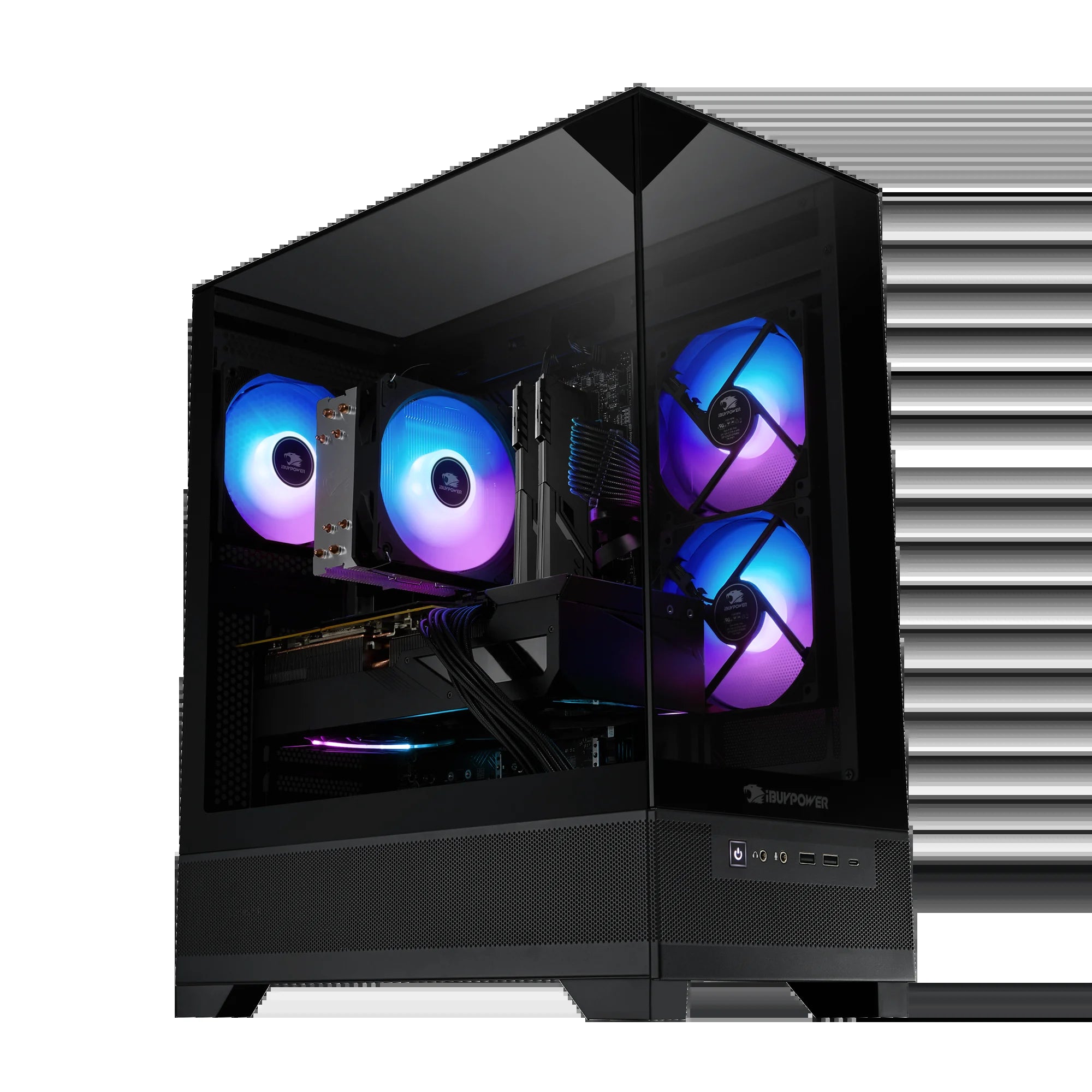 Element SE ESA7R77XT01 Gaming PC Desktop - AMD Ryzen 7 8700F, AMD Radeon RX 7700 XT 12GB, 32GB DDR5 5200Mhz RAM, 1TB Nvme SSD, Windows 11 Home