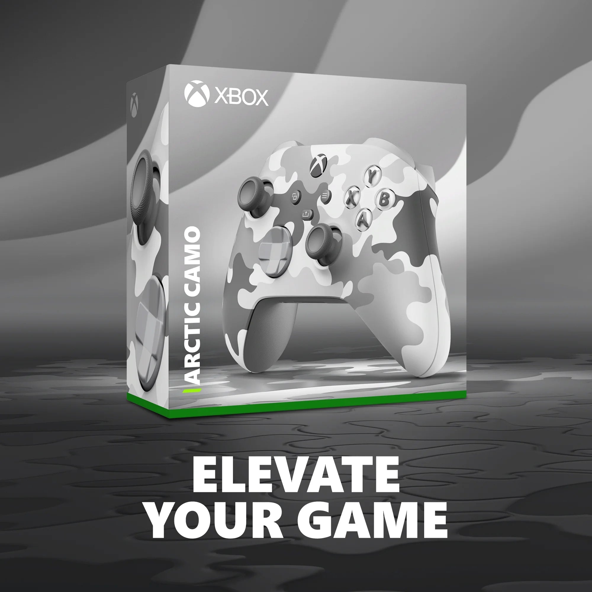 Microsoft  Wireless Controller - Arctic Camo – for  Series X|S,  One, Pcs, and Cloud-Enabled Devices