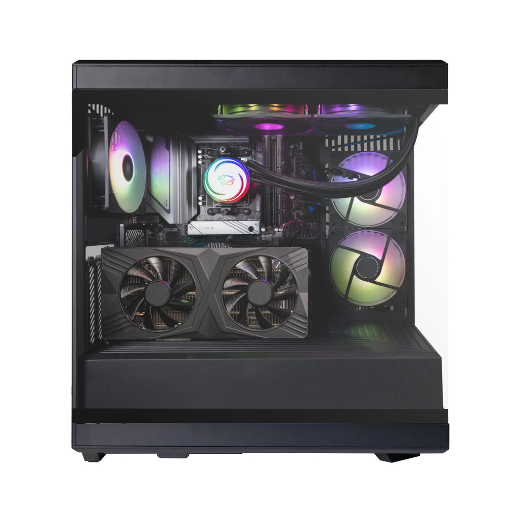 Y40 Gaming PC Desktop Computer Intel Core Ultra 7 265F CPU, NVIDIA RTX 5070 12GB GPU, 32GB DDR5 Non-Rgb 5200Mhz RAM, 1TB Nvme SSD, Windows 11 Home, Gamer Keyboard and Mouse - Y40BI7N5701
