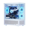 Lumishore Gaming PC AMD Ryzen 7 5700X NVIDIA RTX 5060 Ti 32GB RAM 1TB SSD Wifi PC Gaming White