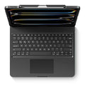 Swivel Keyboard Case for Apple Ipad Pro 13 Inch M4 M5 2024 2025; Wireless 360 Rotatable Cover, Pencil Holder, Multi-Touch Trackpad, Backlit A2925 A2926 A3007 A3360 A3361 A336, Black