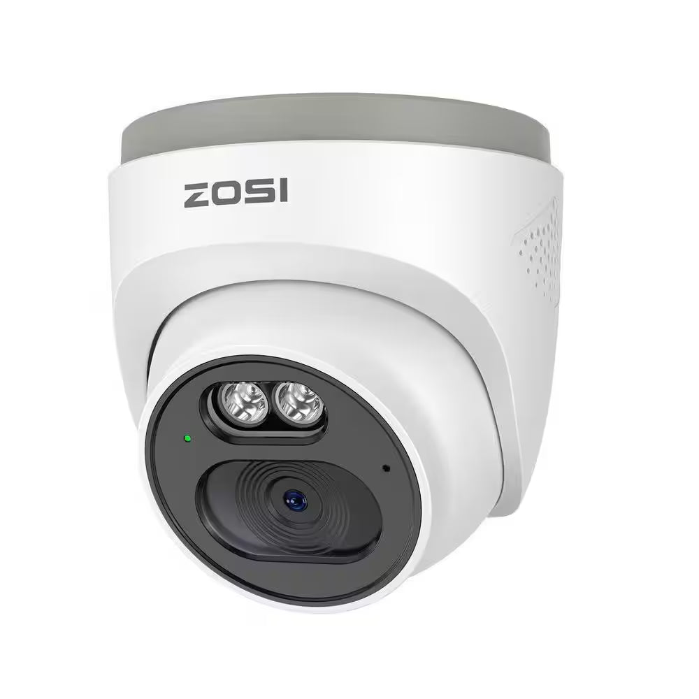 2. 5K 4MP Hardwired POE Add-On Outdoor IP Smart Home Security Camera, Only Work with ZR08HQ ZR08HN ZR16HB ZR16HK