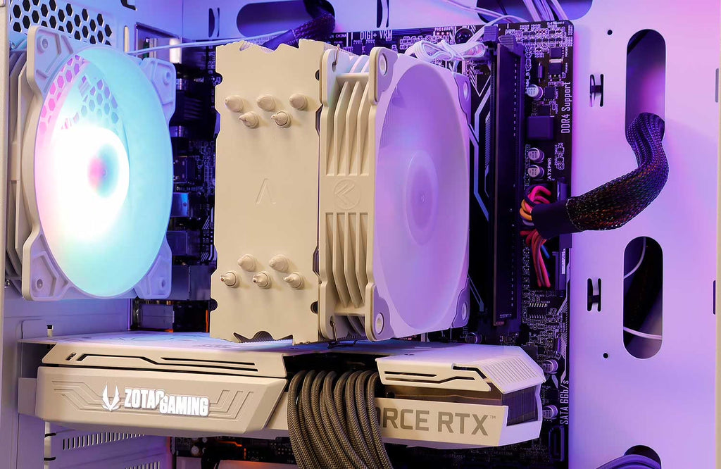 Ghost Gaming PC - AMD Ryzen 7 (4.1Ghz), RX 580 8GB, 16GB DDR4, 500GB SSD, Desktop, Prebuilt
