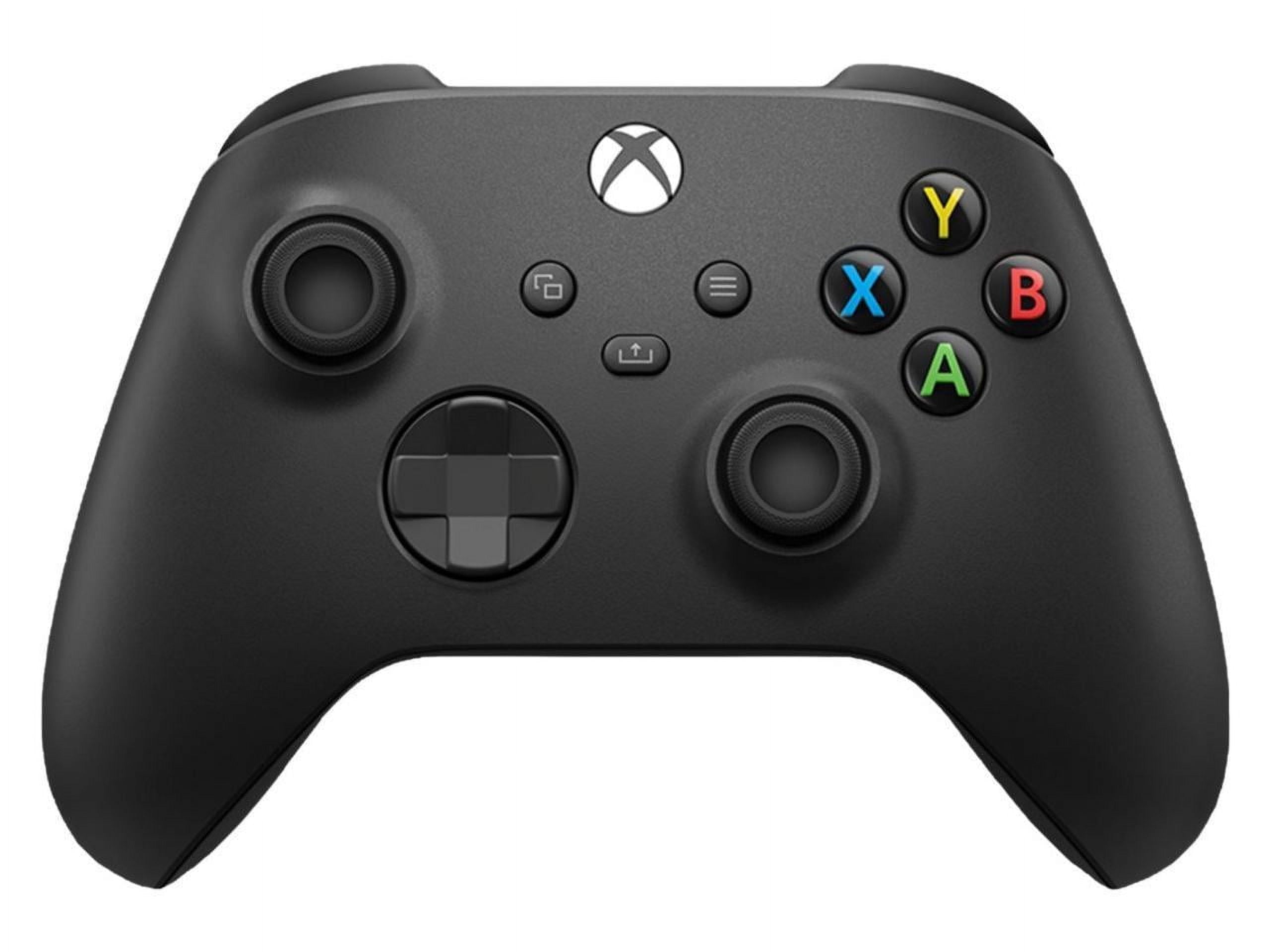 Microsoft  Wireless Controller - Carbon Black – for  Series X|S,  One, Pcs, and Cloud-Enabled Devices