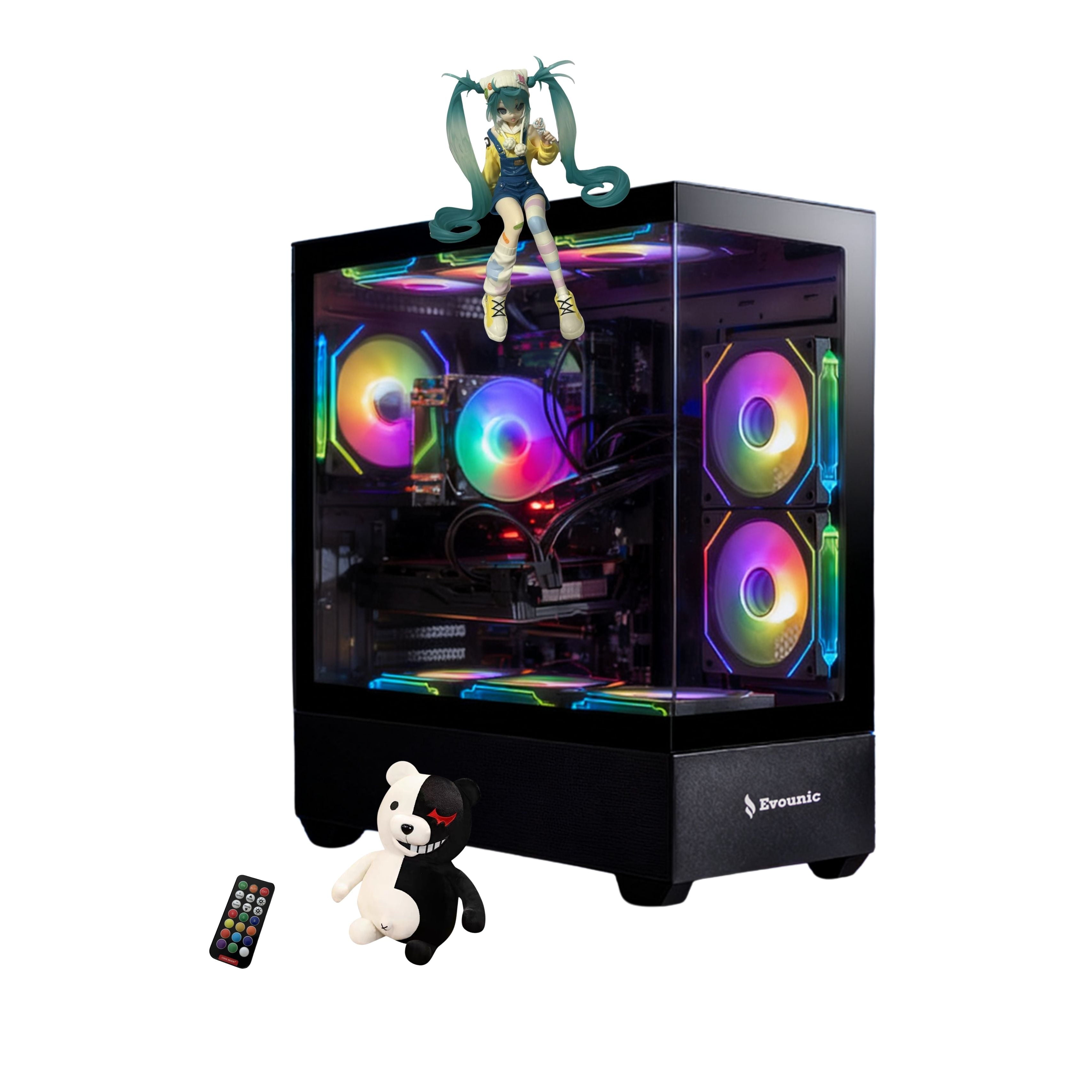 Gamer Master Gaming Desktop PC, AMD Ryzen 7 5800X, NVIDIA Geforce RTX 5060, 16GB DDR4 RAM, 1TB SSD, 650W Power Supply, Wifi 6/Bluetooth 5.4, Windows 11