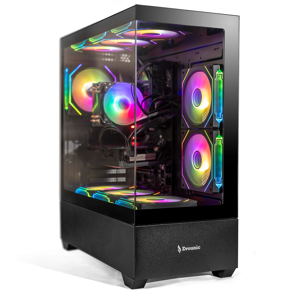 Gamer Master Gaming Desktop PC, AMD Ryzen 7 5800X, NVIDIA Geforce RTX 5060, 16GB DDR4 RAM, 1TB SSD, 650W Power Supply, Wifi 6/Bluetooth 5.4, Windows 11
