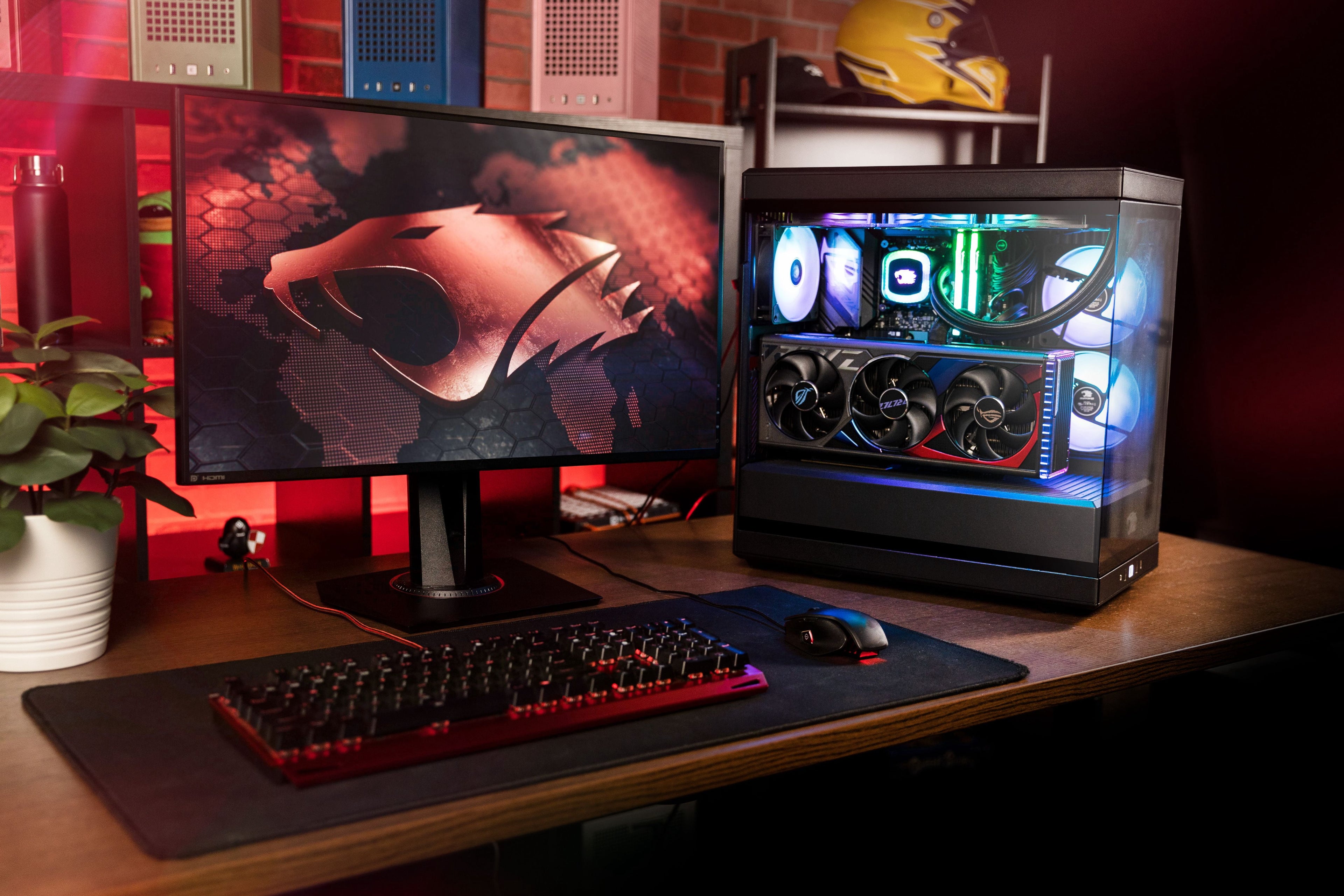 Y40 Gaming PC Desktop Computer Intel Core Ultra 7 265F CPU, NVIDIA RTX 5070 12GB GPU, 32GB DDR5 Non-Rgb 5200Mhz RAM, 1TB Nvme SSD, Windows 11 Home, Gamer Keyboard and Mouse - Y40BI7N5701