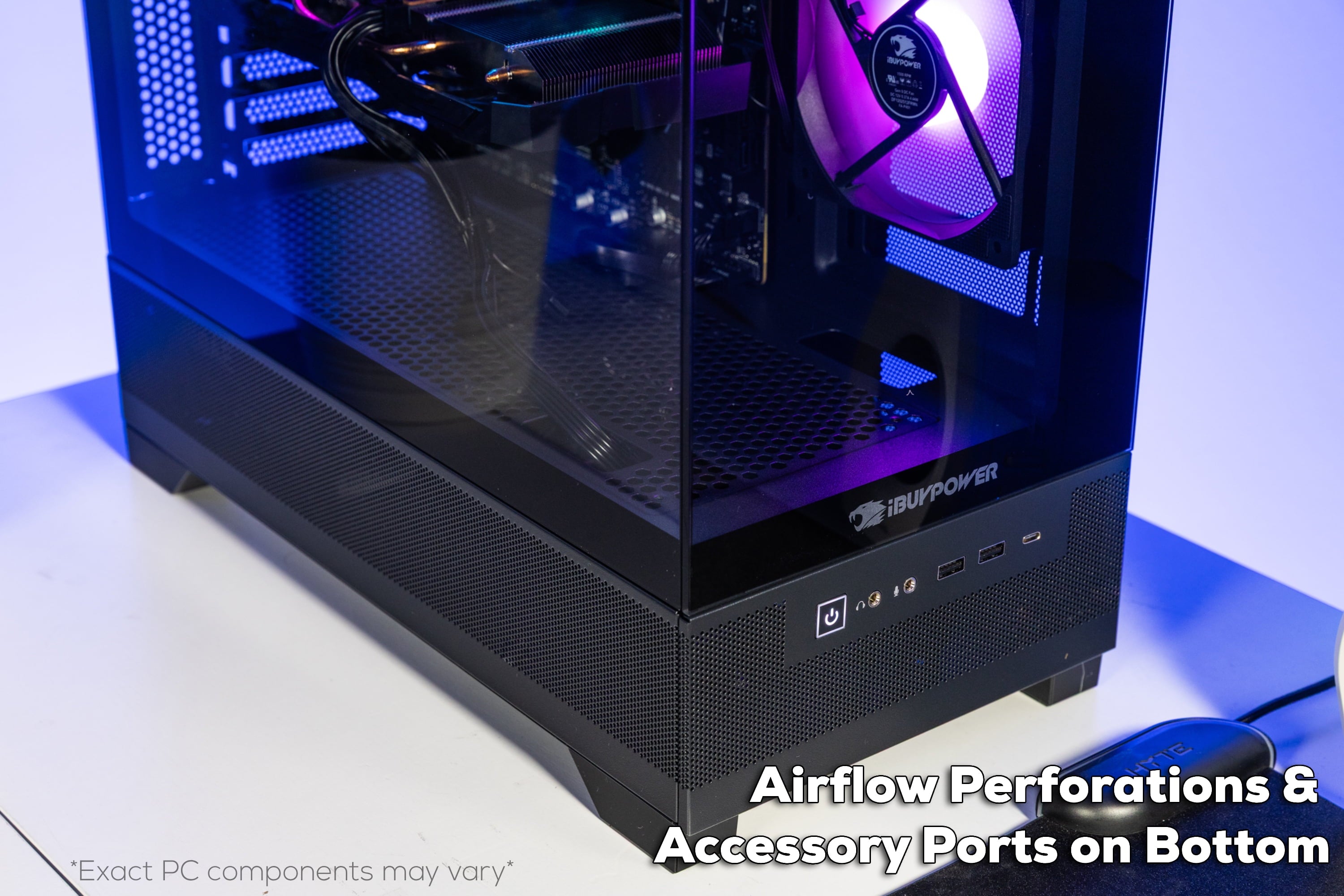 Element SE ESA7R77XT01 Gaming PC Desktop - AMD Ryzen 7 8700F, AMD Radeon RX 7700 XT 12GB, 32GB DDR5 5200Mhz RAM, 1TB Nvme SSD, Windows 11 Home