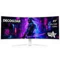 49" White Curved 5K DQHD Ultrawide Gaming Monitor