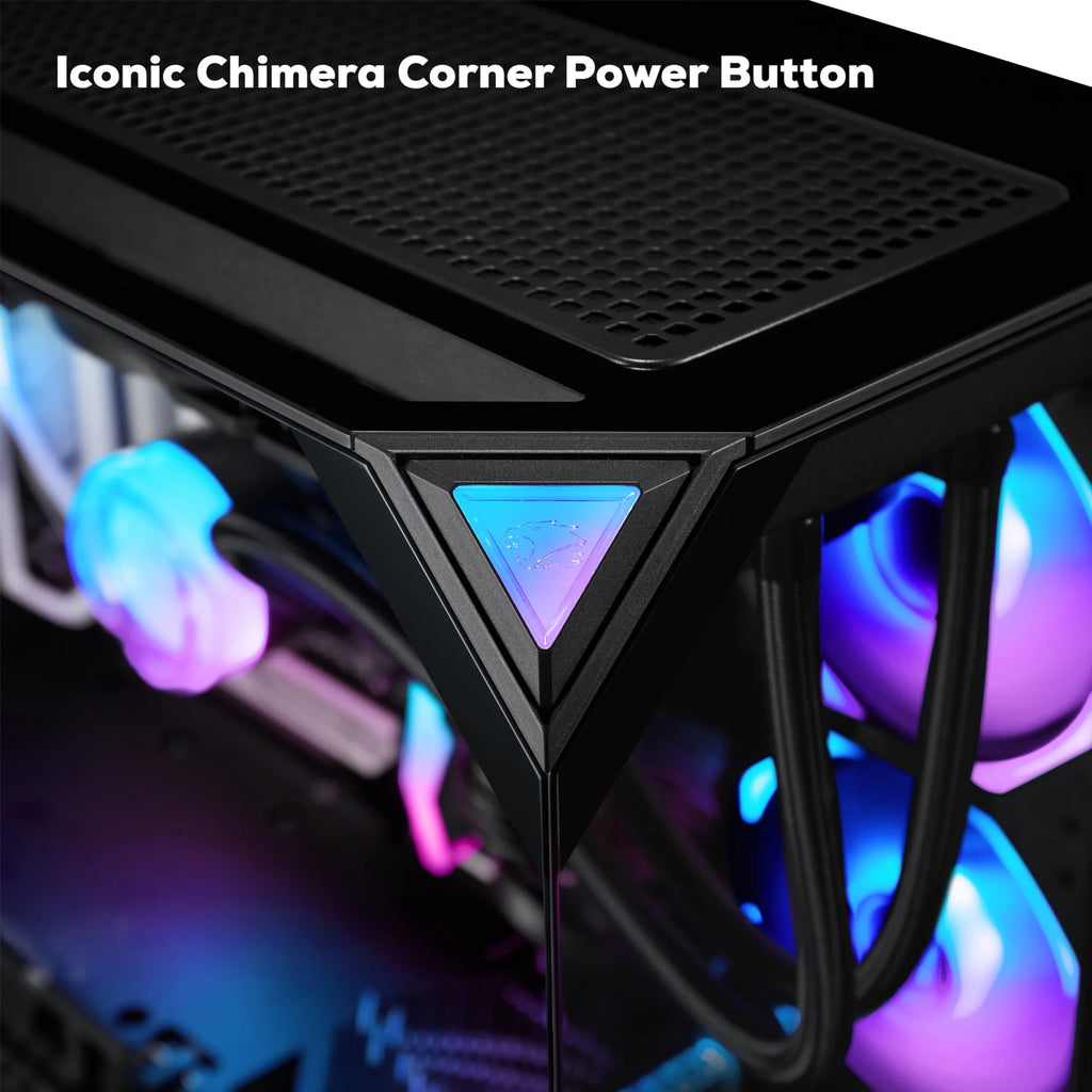 Element Pro Black Gaming PC Desktop Computer Intel I9 14900KF, NVIDIA Geforce RTX 5070 12GB, 32GB RAM, 2TB SSD, Windows 11 EPBI9N5701